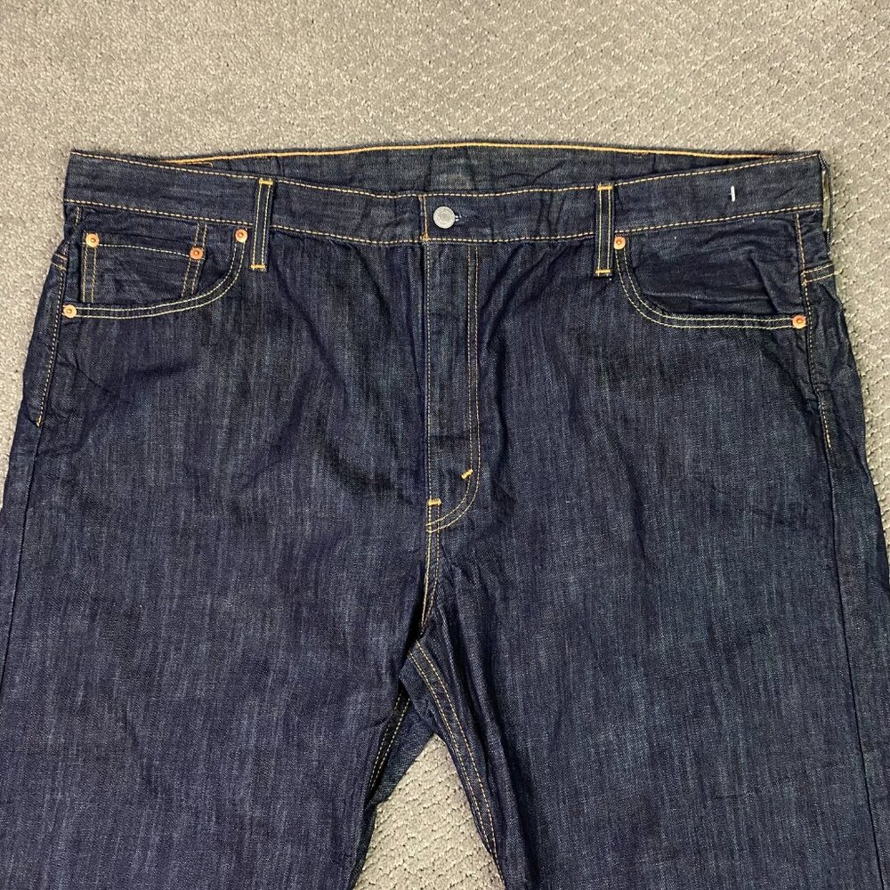 Levi's 569 Jeans Men 44 x 32 Fit 46x31 Blue Loose Straight Leg NWOT 00569 0127 - Picture 2 of 14